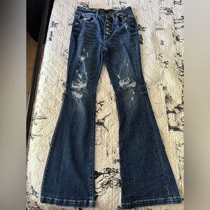 Judy Blue High Rise Trouser Flare